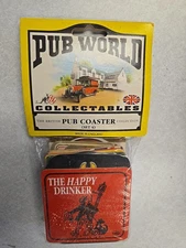  Set of 25 UK British Pub Coasters by Pub World Collectables, Set #4 England NEW