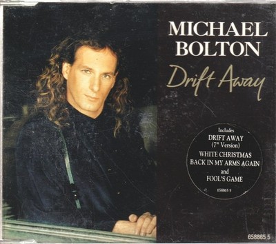 Michael Bolton Drift Away CD Europa Columbia 1992 Single Mit Info/Hype Aufkleber