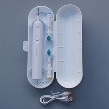 Smart Toothbrush Electric Rechargeable Rotating Brush Oral-B Heads Timer Modes — image 9
