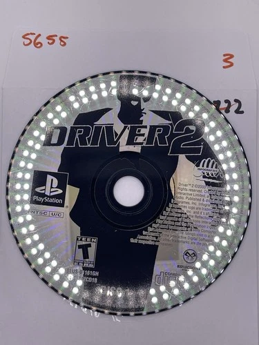 Driver 2 - GH (Sony PlayStation 1, PS1) DISC 1 ONLY! | NO TRACKING | 5655