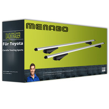 Menabo Tiger - Dachträger - Alu - für Toyota Corolla Touring Sports Typ E21 NEU