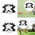 Hockey Goal Easy Installation Folding Hockey Net for Goal Practice Street