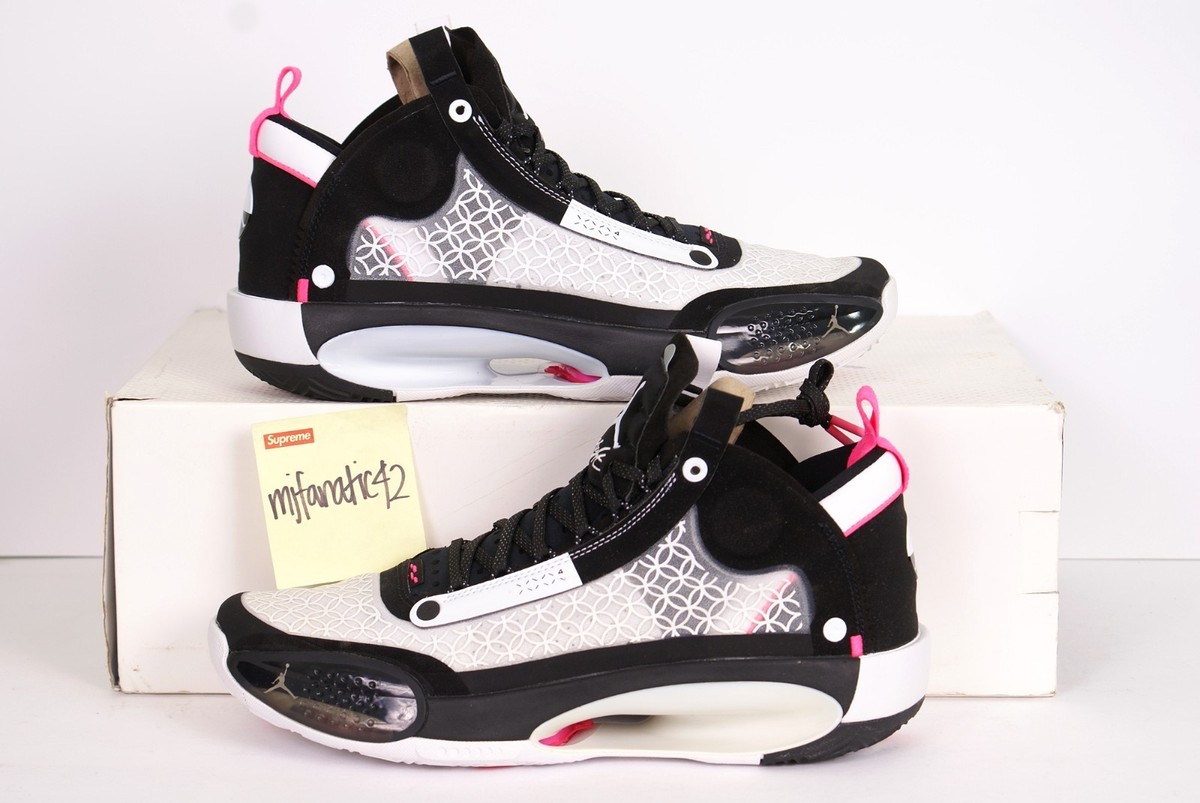2020 Nike Air Jordan 34 CHINESE NEW YEAR Sz 12 Black Pink CNY