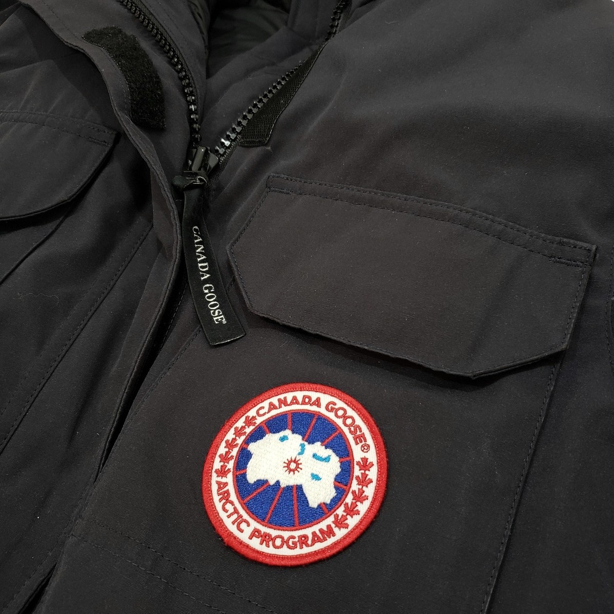 CANADA GOOSE 4565L EXPEDITION PARKA Heritage Down Jacket Fur Hood