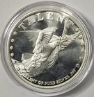1oz. 999 Silver Lift Up Your Eyes- Dove Round One Talent in a Capsule