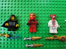 LEGO NINJAGO 9443 Rattlecopter 99% Complete Set With Minfigs No Box
