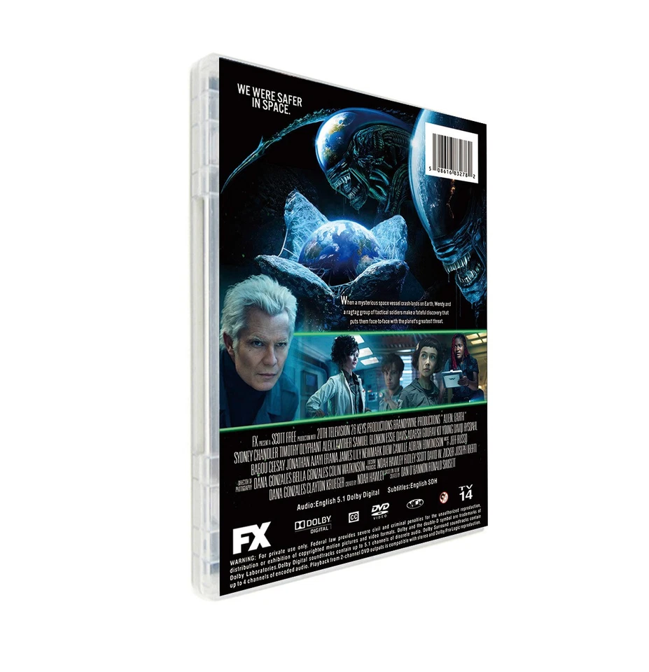 New Season 1 Earth Alien (DVD, 3-Dsic) Sealed Free Post - Bild 3 von 3