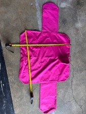 Western Nylon Saddle Cover: Pink