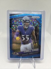 2025 Panini Prizm - Terrell Suggs #93 No Huddle Blue Prizm /125