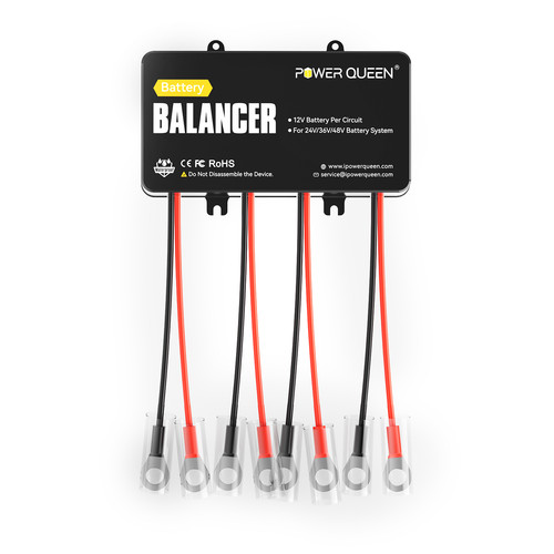Used Power Queen Battery Balancer Equalizer for 24V/36V/48V Bank LiFePO4/AGM/Gel