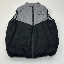 Heated Vest Men's Black Gray USB Powered 7.5W Size L