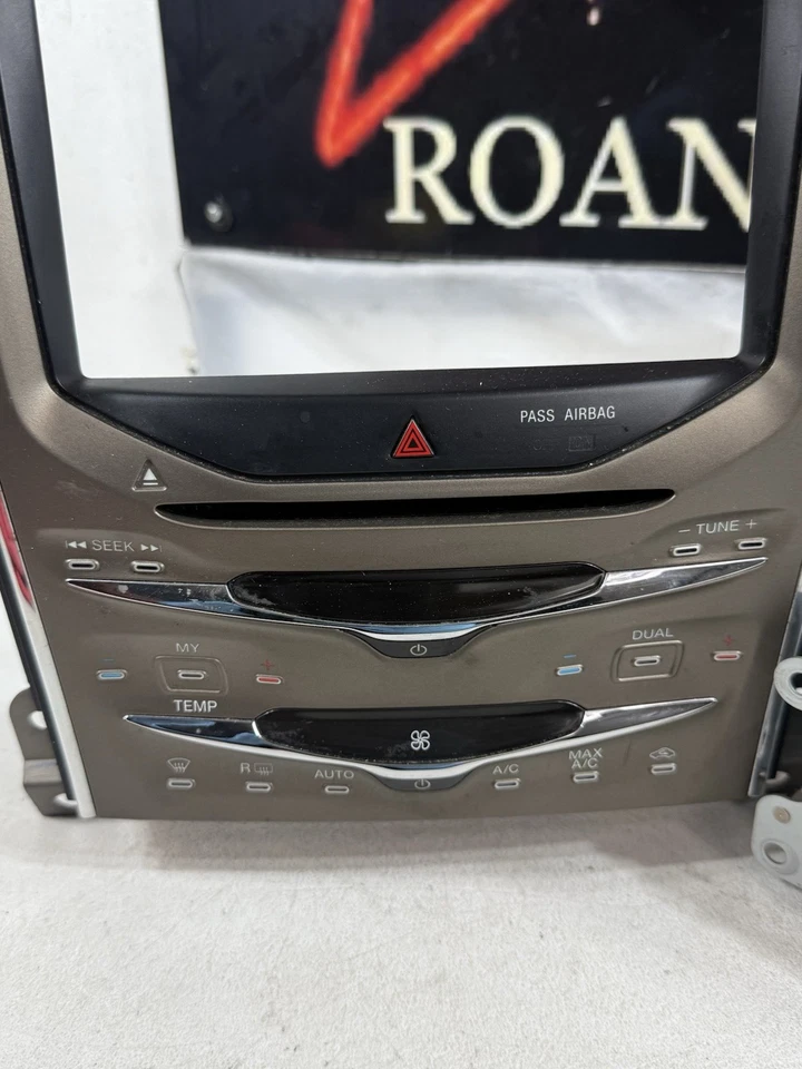 2011-2015 年林肯 MKX SYNC 2 屏幕导航立体声边框气候面板原始设备制造商 — 第 4/4 张图片