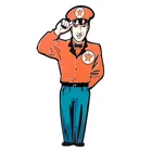 2ft Texaco Sign / Texaco Service Man Signs / Petroliana Petro Vintage Mens decor