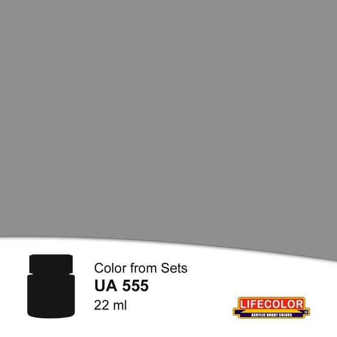 Lifecolor NUA555 - Aggressor Grey 22 Ml - New