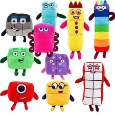 Numberblocks Plush Educational Stuffed Toy for Kid Gift
