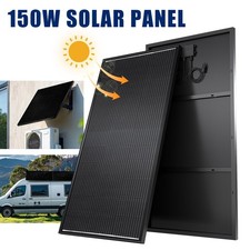 150W Solarpanel Monokristallines Solarmodul 12V Aufladung für Wohnwagen …