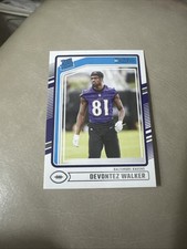2024 Donruss Devontez Walker #345 Rated Rookie Ravens