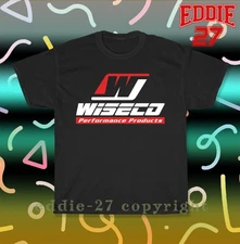 New Tee Shirt Wiseco Piston Racing Logo Men's T-Shirt American Tee Shirt