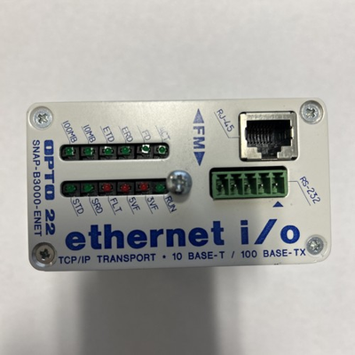 #ad #ad OPTO 22 SNAP B3000 ENET Ethernet I O Module. New With Out Box $140.00