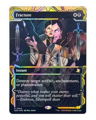 MTG | Fracture | Secrets of Strixhaven | Foil | NM | EN