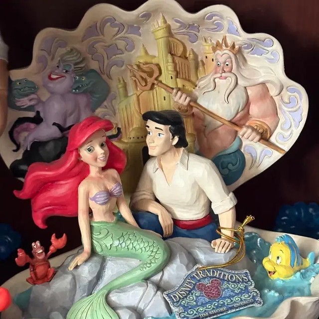 Disney The Little Mermaid Shore Figurine - Detailed Collectible