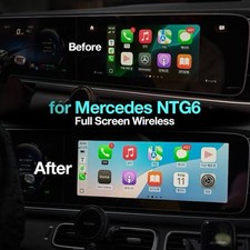 CarPlay Apple/Andorid Mercedes Class A W177 B E GLA GLC CLA GLE GLS NTG 6.0
