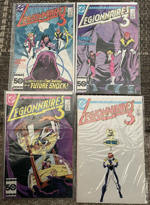 Legionnaires 3 DC Comics 4 Part Mini-Series Complete Set