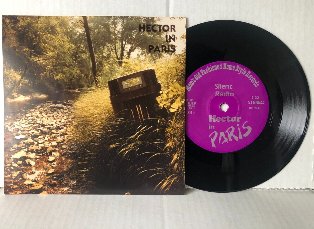 Hector In Paris SILENT RADIO 1985 Moms Records 45 rpm single