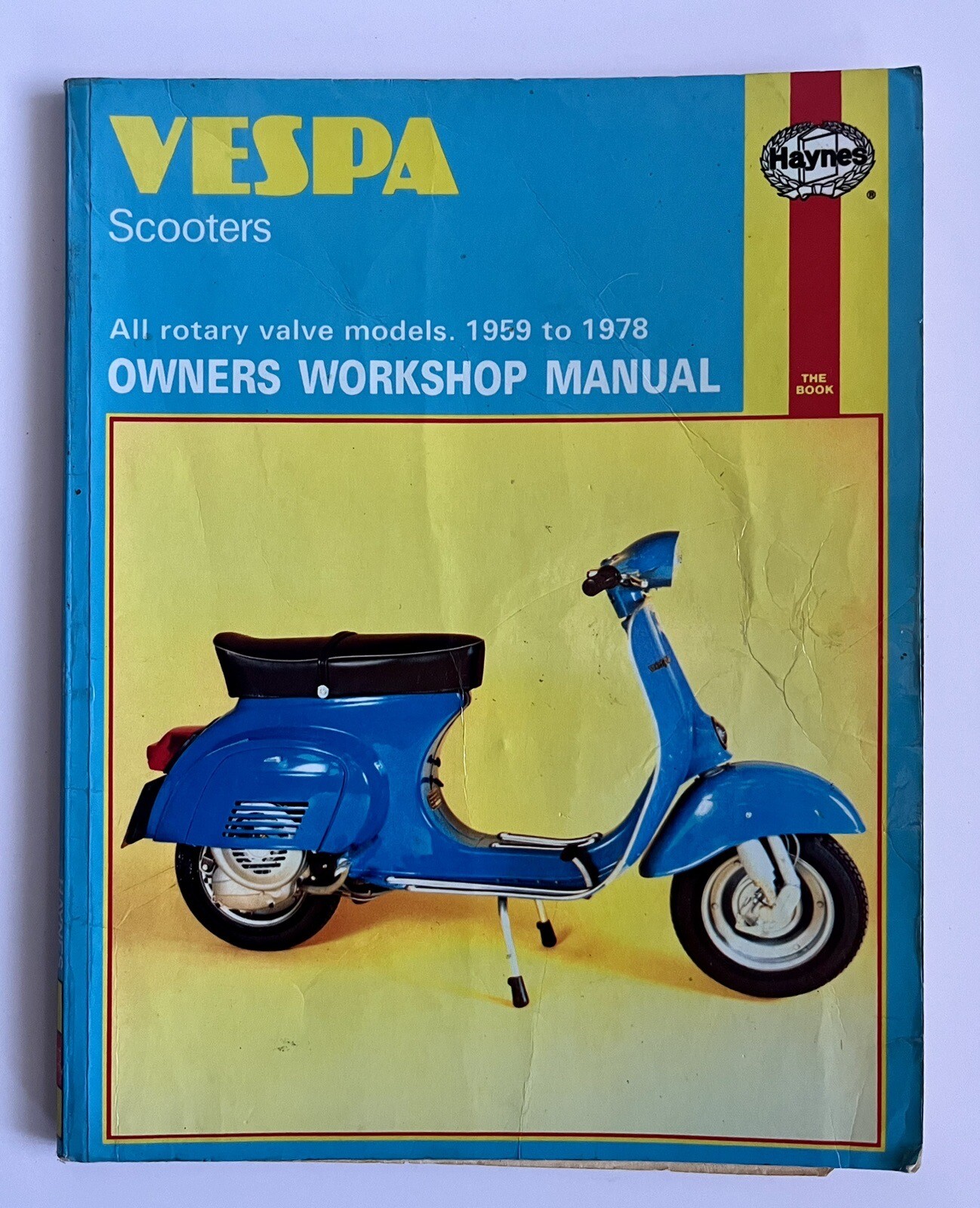 Vintage Vespa Scooter Repair Manuals, 125, 150 & 200 Haynes