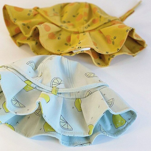 Sommer Baby Eimer Hut Outdoor Bowknot Kinder Sonnenhut Panama Beach Cap - Bild 4 von 9