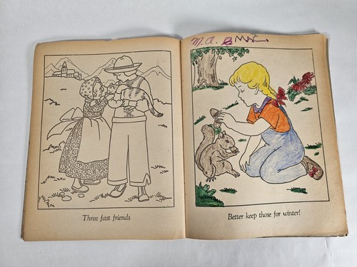 Farbe 1945! Farbe! Farbe! Malbuch (#2517) • Saalfield Pub. Co. - Bild 13 von 15