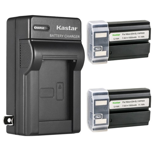 Kastar Battery Travel Charger for Nikon EN-EL1 MH-53 & Nikon Coolpix 4500 Camera - Picture 9 of 11