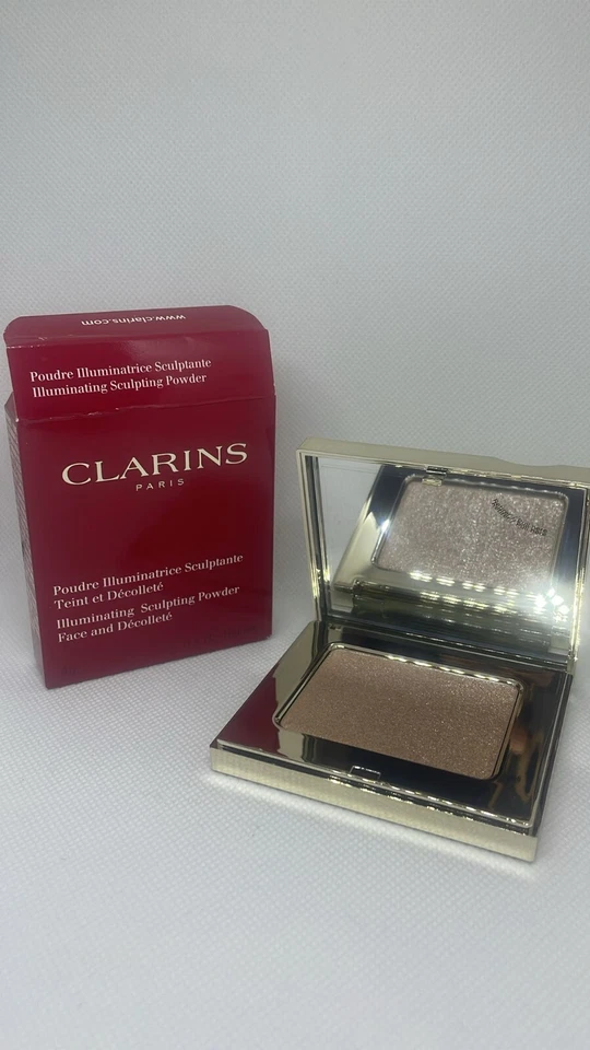 Clarins Paris Illuminating Sculpting Powder Face and Decollete - NEW IN BOX! - Image 4 of 4