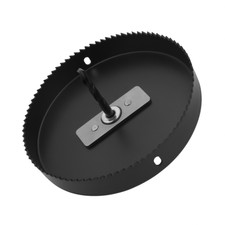 Eazypower 30125 6" Hole Saw Carbon Steel for Wood, Cornhole Boards