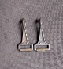 Original Pair Of Snaps For O3 Springfield,M1 Garand Cavalry,Jeep,Rifle Scabbard