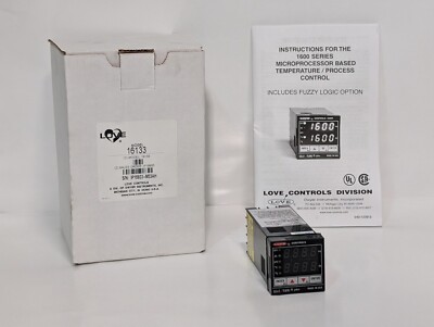 Love Controls(Dwyer) 16133 Microprocessor Based Temperature / Process Controller