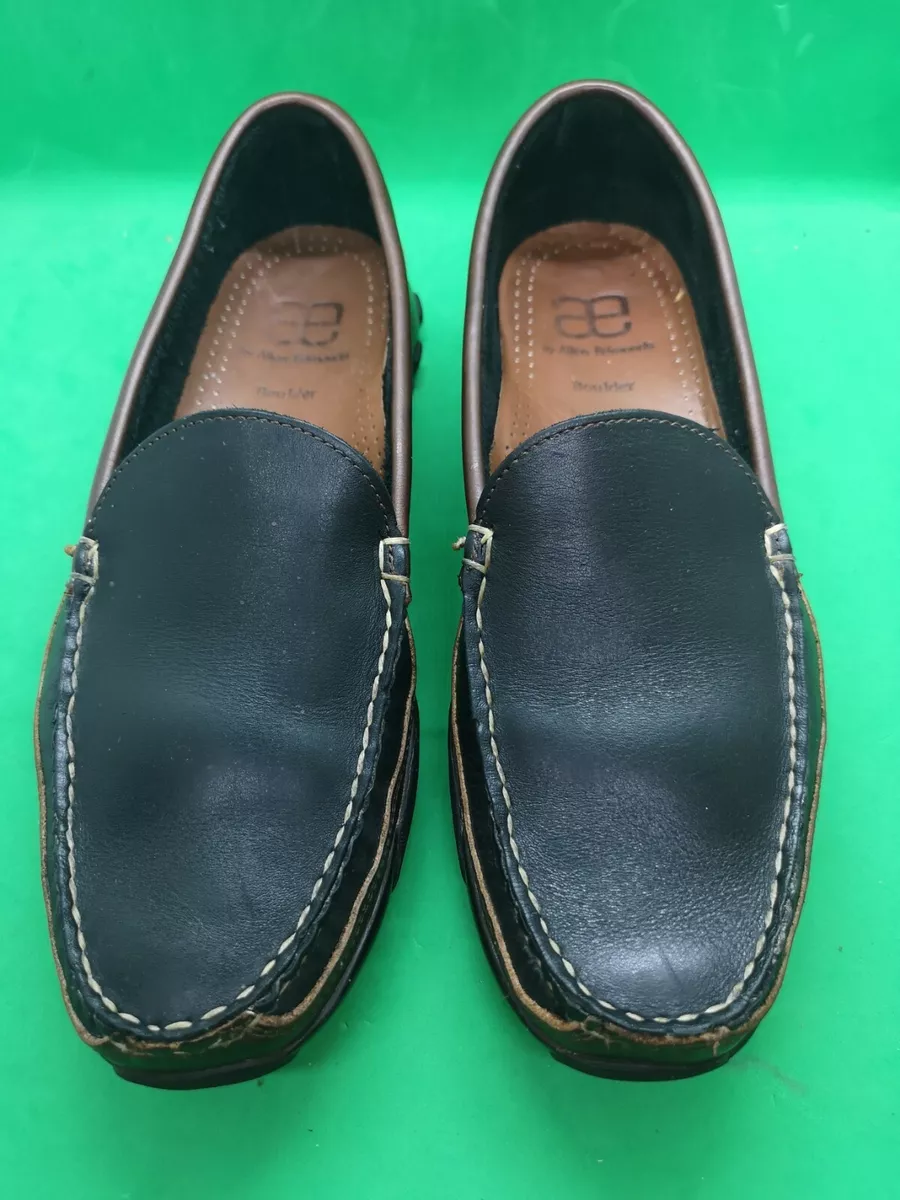 AE By Allen Edmonds Boulder Leather Penny Loafers Dress Shoe Slip
