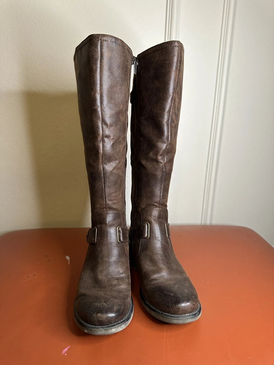 Wide calf riding hotsell boots size 8