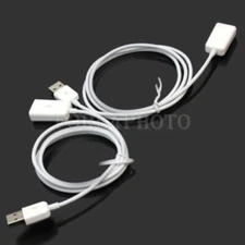 Cord NEW Smartphones 2pcs USB 2.0 Male to Female Extension Cables