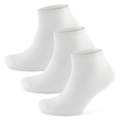 plain white trainer socks