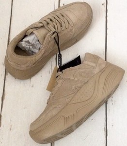 zara white mesh chunky trainers