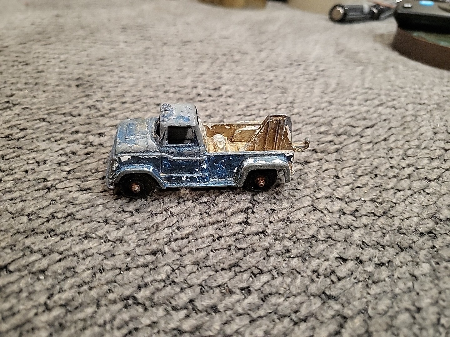 Vintage 1960's Tootsie Toy Blue Tow Truck eBay