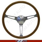 <!--F#f_0-->Sports SAAS Classic Steering Wheel 380mm Wide 50mm Deep Dish Wood Grain<!--F/-->