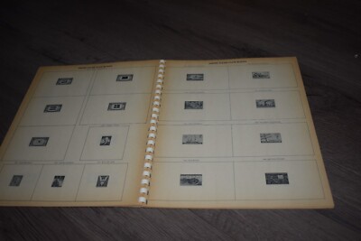Kennedy US Stamp Album 1964 for singles & plate number blocks | eBay