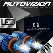 2 x H11 H8 H9 388W 38800LM LED COB Headlight Car Bulbs iSincer Kit 6000K TNE