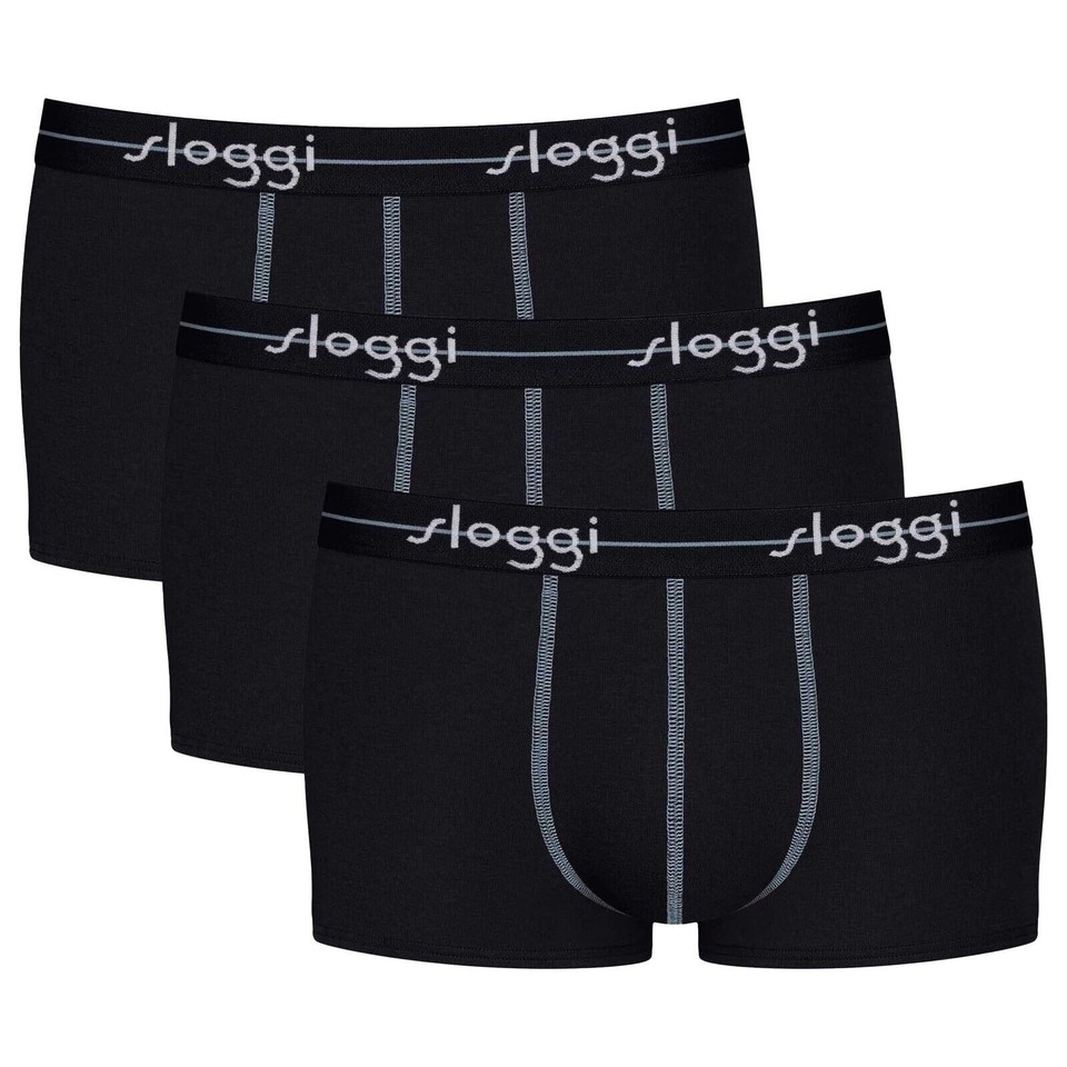 Sloggi Men Hipster 3 Pack Start Hipster C3P Box, Boxer Brief, Cotton