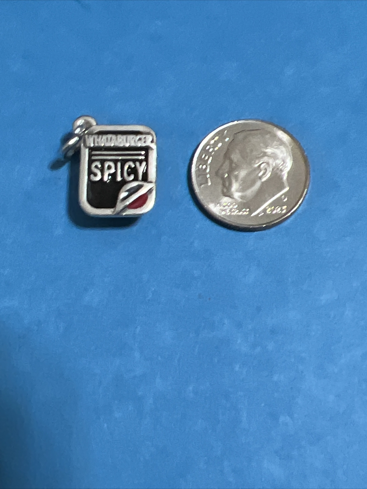 James Avery Sterling Silver Whataburger SPICY Ketchup… Gem