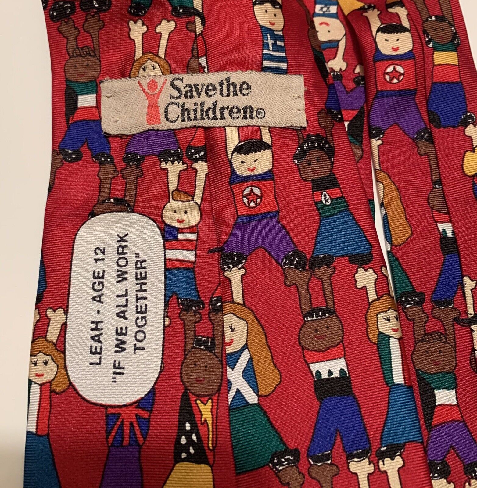 SAVE THE CHILDREN Silk Christmas Neckties Group o… - image 5