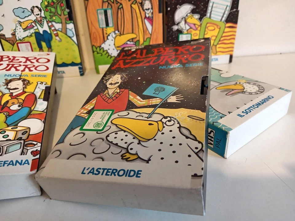 VHS L'albero Azzurro Prima Edizione  1990/94 - Immagine 2 di 4