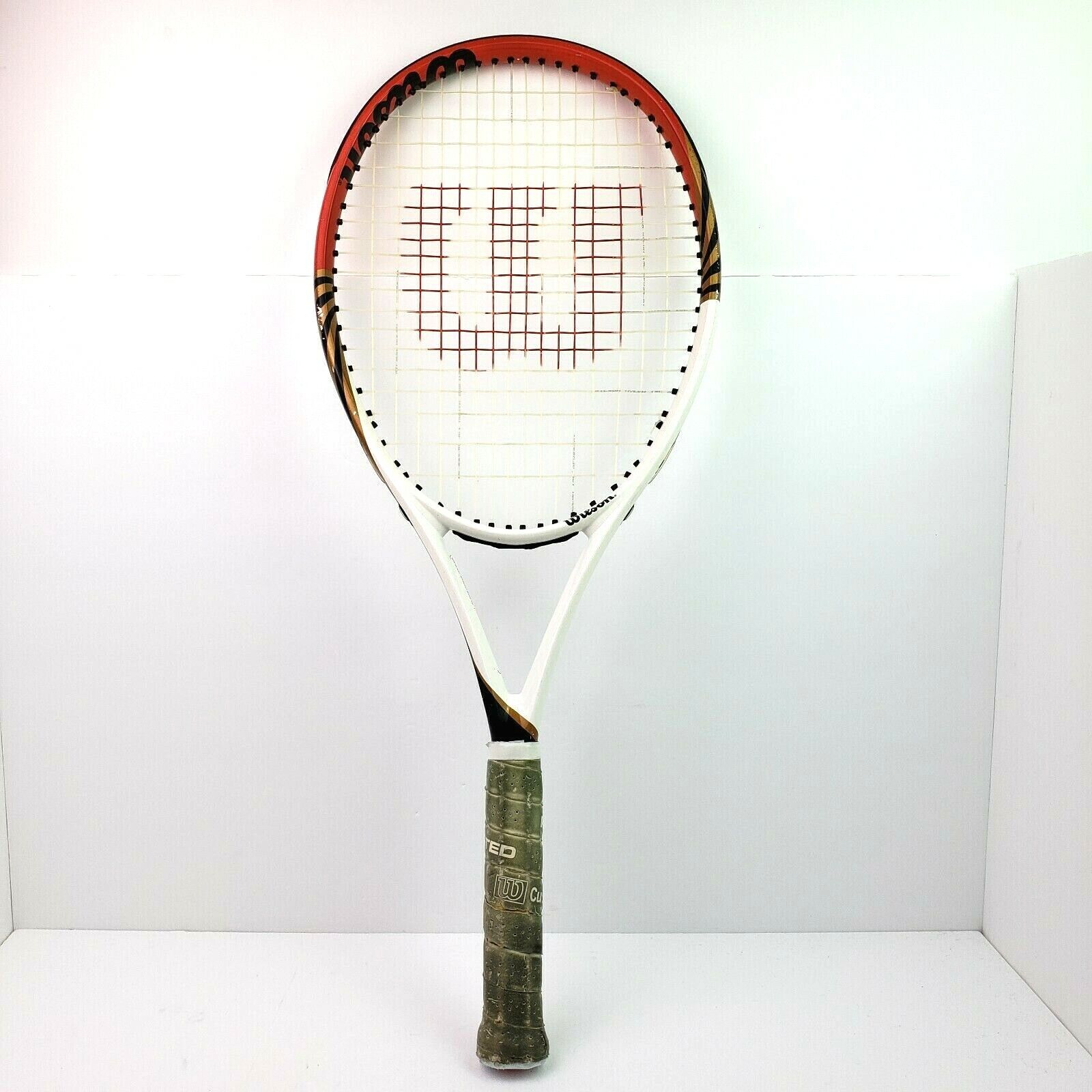 Een trouwe Aanvankelijk Alfabetische volgorde Wilson Federer Pro String Pattern 16x19 Roger Federer Tennis Racket Racquet  | eBay